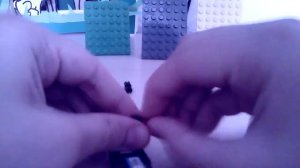 Как сделать очень маленький пистолет из Лего Техник который стреляет резинками легко