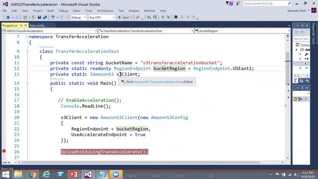 AWS Tutorial - AWS S3 - Transfer Acceleration смотреть онлайн