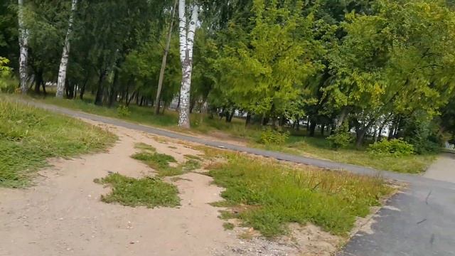 Мои покатушки, по ул. Ленина. Инвалидная коляска Ортоника пульс 120. смотреть онлайн