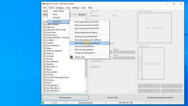 SNES mini - убираем ошибки прошивки. Что делать, если приставка не прошивается? смотреть онлайн