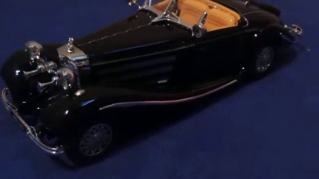 Mercedes Benz 500K 1:24 Luz y Sonido смотреть онлайн
