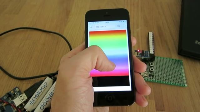 WiFi LED Light (ESP8266 + WS2812B + Lua) смотреть онлайн
