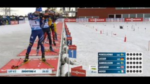 Биатлон 2021. Кубок мира по биатлону 2020-21.Эстерсунд.Пасьют,мужчины