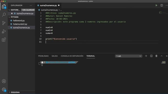 Python - suma de 2 numeros смотреть онлайн