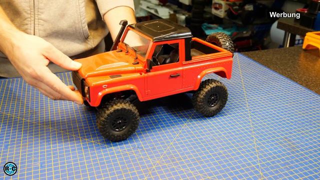 RC Crawler Amewi Land Rover 4WD Pick Up 1:16 Scale UNBOXING