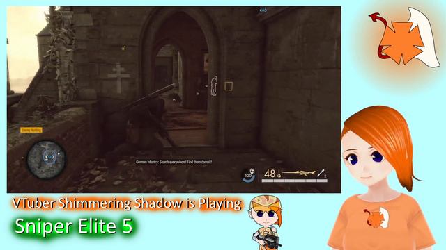 [VTuber] Shimmering Shadow plays Sniper Elite 5 (4) смотреть онлайн
