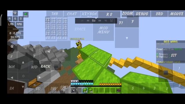 BEDWARS 1V1 IN POJAVLAUNCHER (JAVA ON MOBILE) MUST WATCH смотреть онлайн