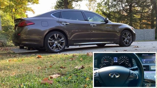 Part 1. Infiniti Q70L V8. Normal Startup Sounds Inside The Cabin