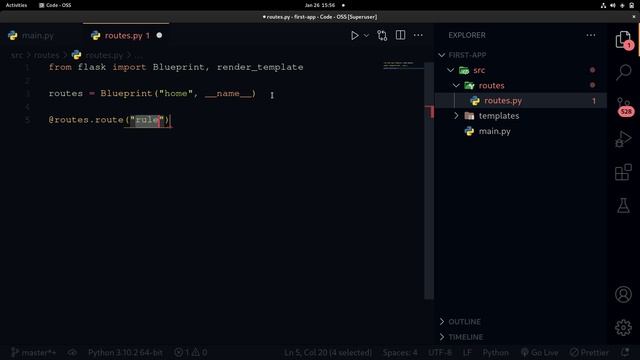 Make your first web application with Flask in Python смотреть онлайн