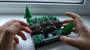 Лего Самоделка.WW2 Окоп