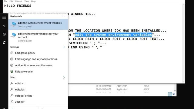 How to set JAVA CLASS on window 10 смотреть онлайн