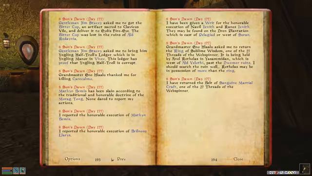 Morrowind -- 595 The Yngling Ledger....