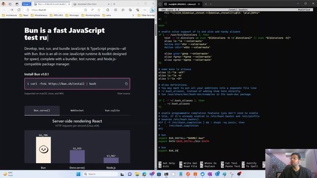 Bun js | How to install bun js on windows with code example | Bunjs смотреть онлайн
