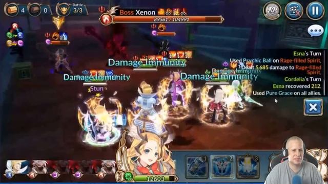 Knights Chronicle Xenon 3 star Advent Dungeon Guide смотреть онлайн