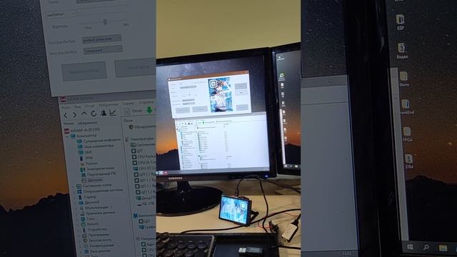 Монитор процессор, GPU, RAM, HDD на внешний 3,5-дюймовый IPS, типа AIDA64 6 января 2023 г. смотреть онлайн