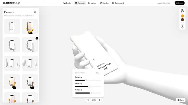 THINGS - Generate 3D device mockups смотреть онлайн