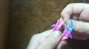 КАК СДЕЛАТЬ БАБОЧКУ ИЗ РЕЗИНОК НА РОГАТКЕ ТУТОРИАЛ#плетение#резинки#бабочка#творчество