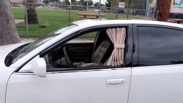 Junction Produce Curtains & Neckpads Install on VIP Lexus GS300 смотреть онлайн