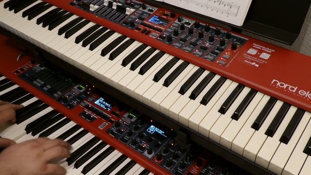 Listen to your heart (Roxette) - Nord Stage 3 - Intro - Custom Sound Patch *PATCHWORK* смотреть онлайн