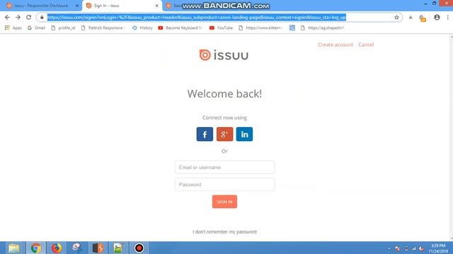 BUG HUNTING GOT #CLICKJACKING BUG IN ISSUU.COM смотреть онлайн