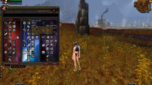 WoW Cataclysm!! Death Knight Talent Preview (OLD BEFORE 31 POINT TALENTS WERE INTRODUCED) смотреть онлайн