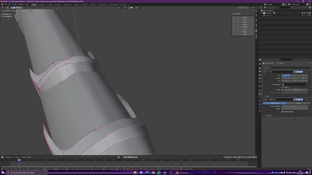 Mistsplitter Sword Genshin Impact 3D Modeling Timelapse | Blender 2.9 смотреть онлайн