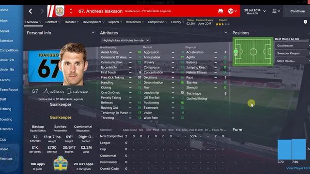 FM15 - Championship Manager & Football Manager LEGENDS! смотреть онлайн