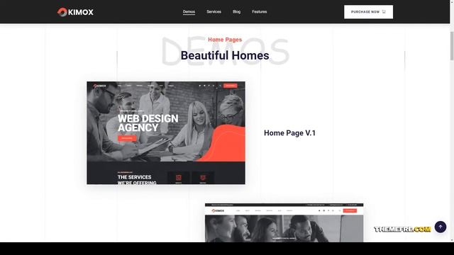 Kimox - Digital Agency Services HTML5 Template startup creative agency Kasumi смотреть онлайн