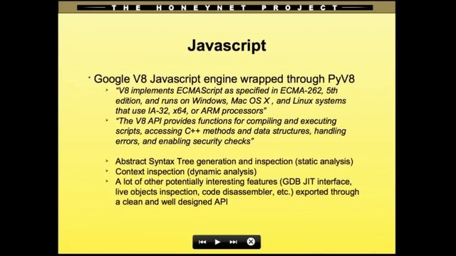 HPW2012 - Thug: a new low-interaction honeyclient - Angelo Dell'Aera смотреть онлайн