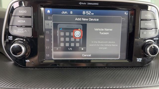2019 - 2021 Hyundai Tucson Bluetooth Phone Pairing - How To Pair iPhone Connect Sync Samsung смотреть онлайн