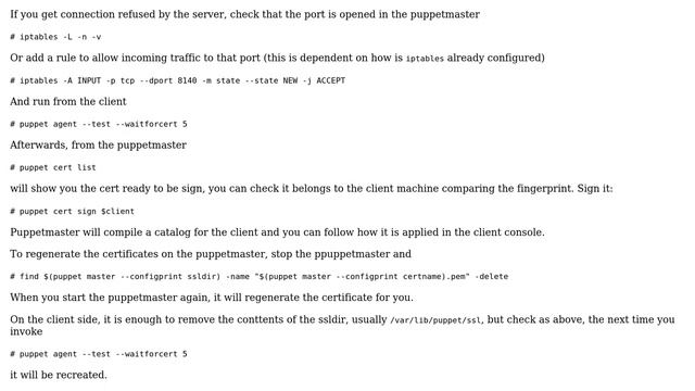 DevOps & SysAdmins: Could not call sign: Could not find certificate request for puppet смотреть онлайн