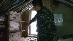 ОБУСТРОЙСТВО ТАЁЖНОЙ ИЗБЫ. ЖИЗНЬ и БЫТ в ТАЙГЕ. ПЕРВЫЕ ЗИМНИЕ ДЕНЬКИ!!!