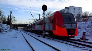 «Ласточка» ЭС1-006 Краснодар - Ростов-на-Дону