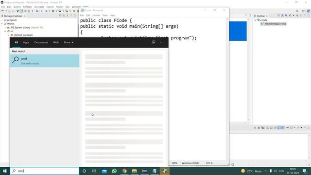 Eclipse installation with Java смотреть онлайн