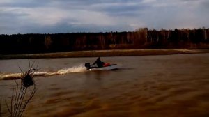 Катамаран из пенопласта + стеклоткань.2.