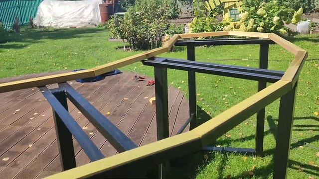 Полукруглая терраса для бассейна смотреть онлайн