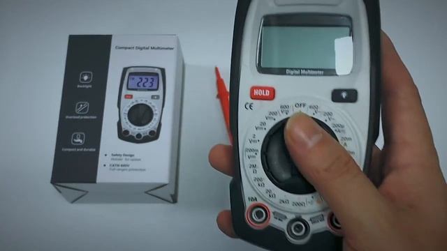 DT-660B Multi-function Digital Multimeter DC AC Voltage Current Meter Anti-Burning Digital Display смотреть онлайн