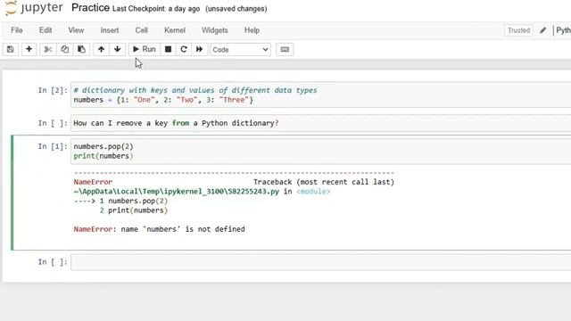 How can I remove a key from a Python dictionary? смотреть онлайн