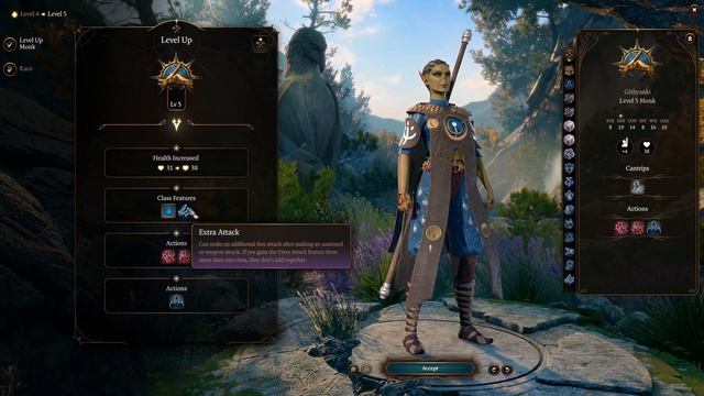 Baldur's Gate 3 Monk Guide - Way Of The Shadow Subclass - Level 1-12 Guide