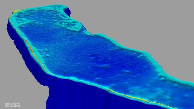 Majuro Atoll — Topobathymetric Model смотреть онлайн
