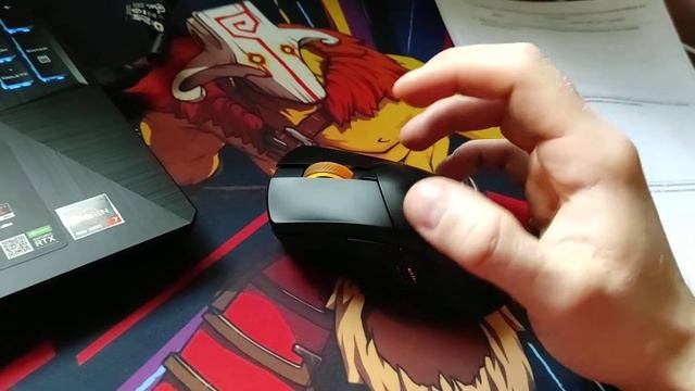 первый взгляд ASUS ROG GLADIUS 3 WIRELESS смотреть онлайн