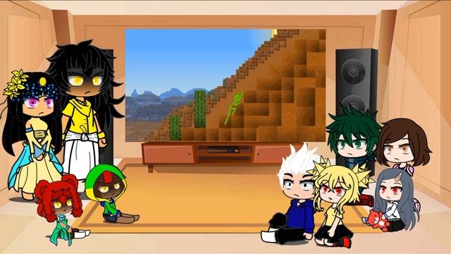 MHA & BRAWL STARS [Note Block Universe] react to gacha смотреть онлайн