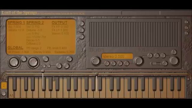 Lord of the Springs VST synthesizer смотреть онлайн