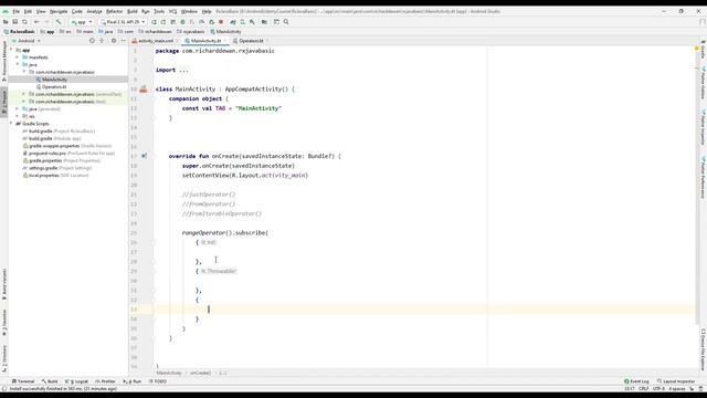 RxJava | RxAndroid : Range Operator смотреть онлайн