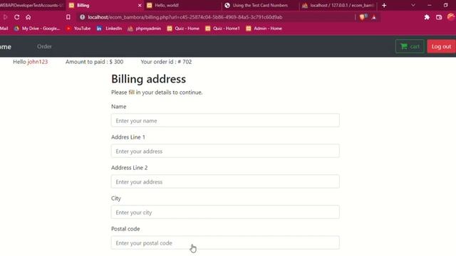Ecommerce website using bambora payment gateway in PHP | Payment gateway integration to website смотреть онлайн
