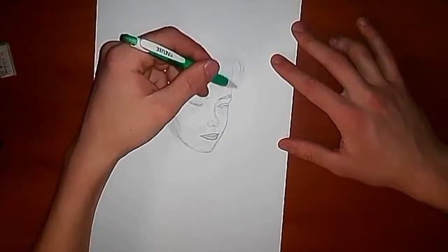 Как рисовать портрет простым карандашом #1 смотреть онлайн