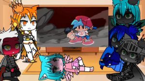 Реакция Злодеев MLP На Трикки (FNF) [Gacha Club]