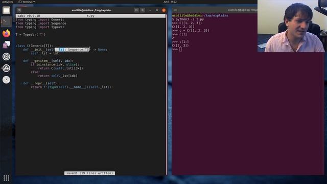 typing __getitem__ (python / mypy) (intermediate) anthony explains #045 смотреть онлайн
