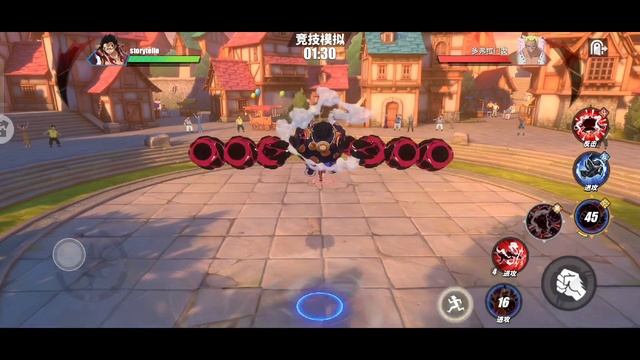 ONEPIECE FIGHTING PATH Gear 4 Gameplay (OPFP) смотреть онлайн