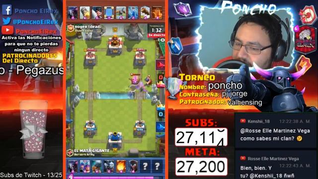 Desafió de Triple Elixir - Clash Royale - Multi Torneos, Cofres y Mas - En Vivo y En Español смотреть онлайн